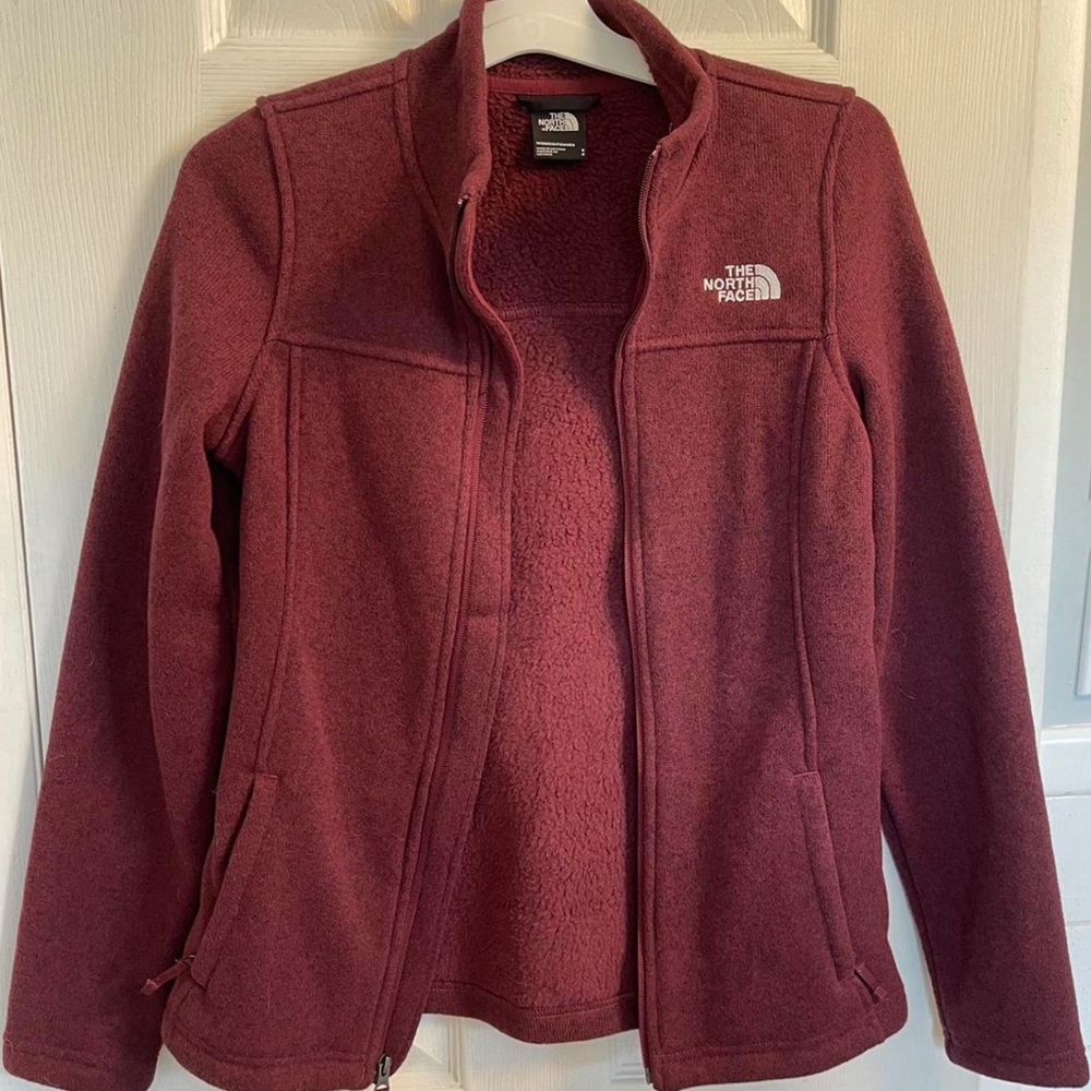 The north face fleece zip up